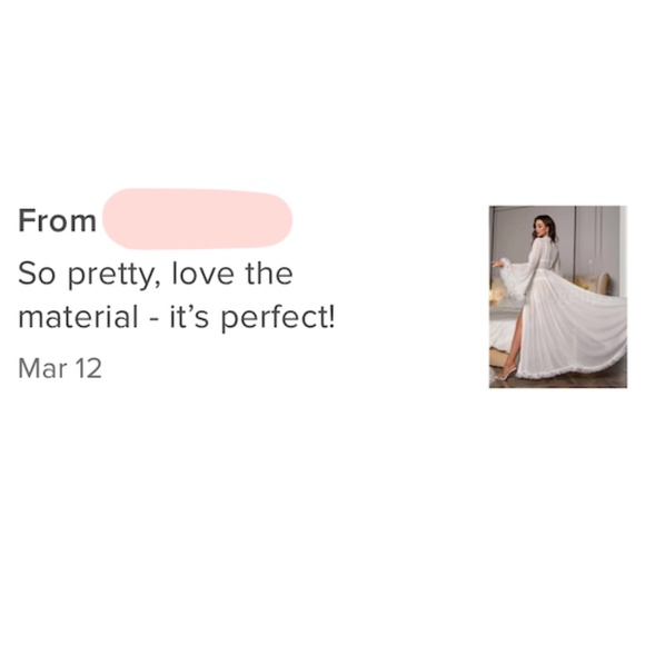 White Mesh Robe Belted, Trumpet Sleeve, Long and Sheer, Ruffle Detail - Picture 11 of 12